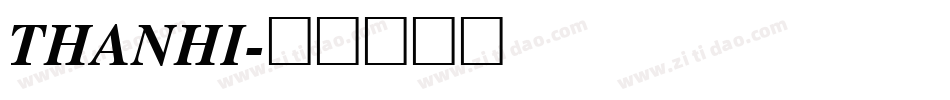 THANHI字体转换