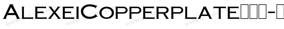 AlexeiCopperplate转换器字体转换