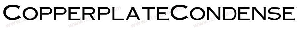 CopperplateCondensedBQ-Heavy字体转换