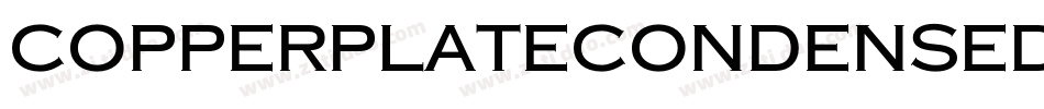 CopperplateCondensedBQ-Heavy字体转换