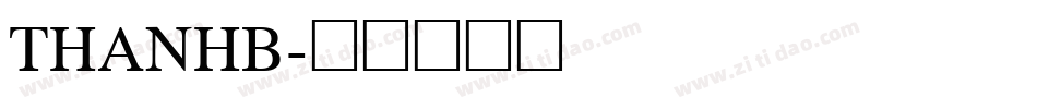 THANHB字体转换