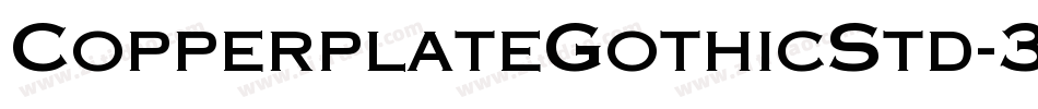 CopperplateGothicStd-31AB字体转换