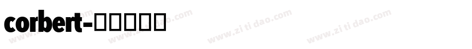 corbert字体转换