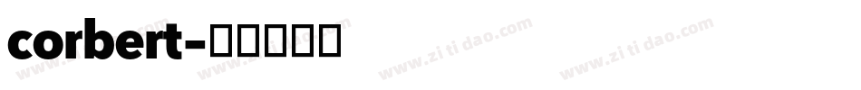 corbert字体转换