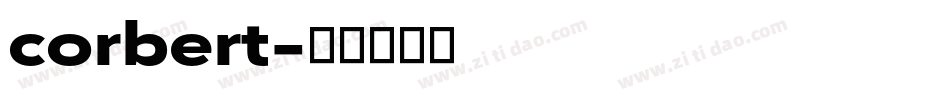 corbert字体转换