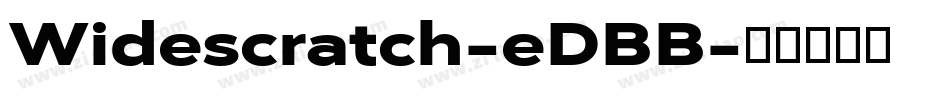 Widescratch-eDBB字体转换