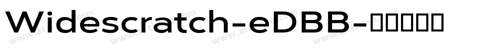 Widescratch-eDBB字体转换