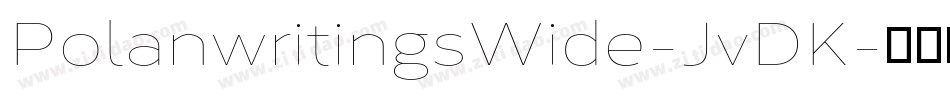 PolanwritingsWide-JvDK字体转换