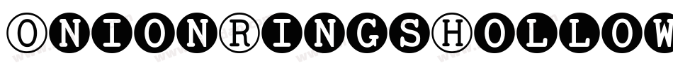 OnionRingsHollow-0eKr字体转换