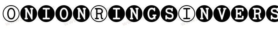OnionRingsInverse-WEY9字体转换
