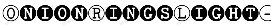 OnionRingsLight-EMPg字体转换