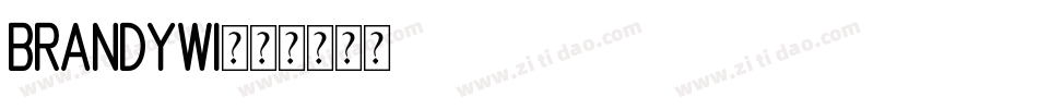brandywi字体转换