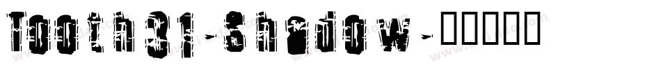 Tooth31-Shadow字体转换