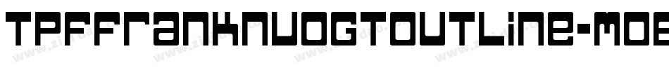 TpfFranknvogtOutline-MOBp字体转换