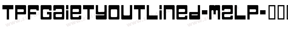 TpfGaietyOutlined-mZlP字体转换