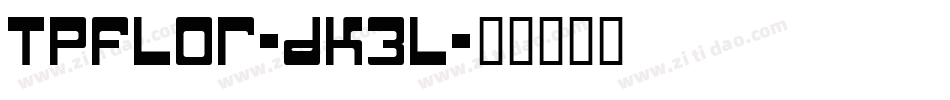 TpfLor-dK3l字体转换