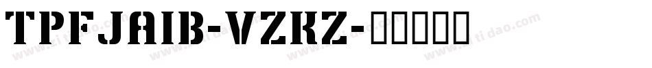TpfJaib-vZKZ字体转换