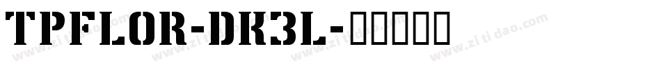 TpfLor-dK3l字体转换