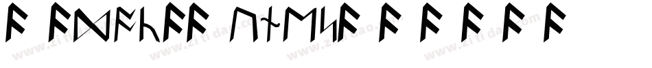 MadokaRunes字体转换