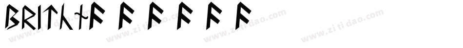 britcn字体转换