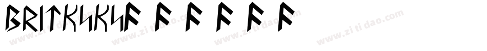 britpsps字体转换