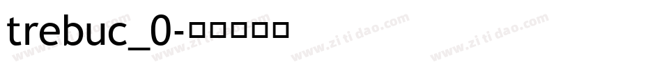 trebuc_0字体转换