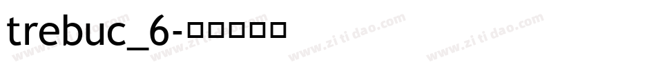 trebuc_6字体转换