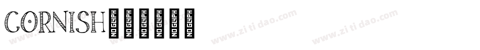Cornish字体转换