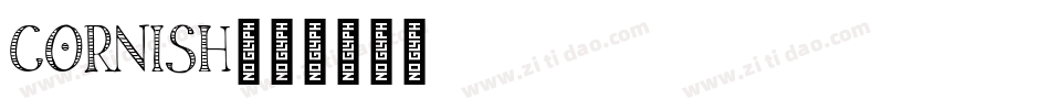 Cornish字体转换