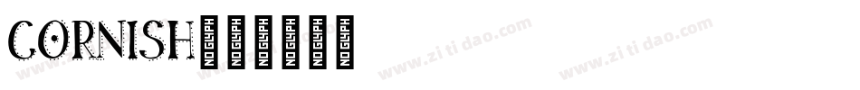Cornish字体转换