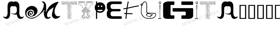 AmTypEFLigIta字体转换