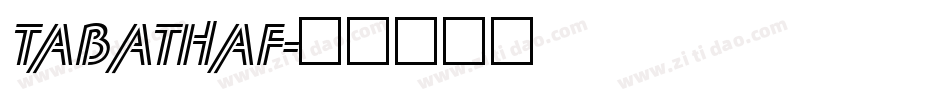TABATHAF字体转换