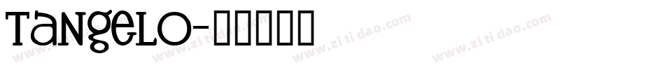 Tangelo字体转换