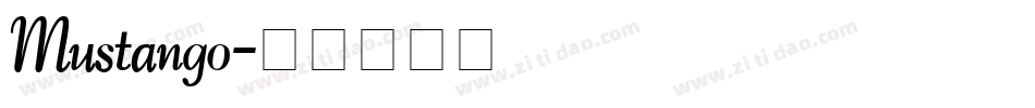 Mustango字体转换