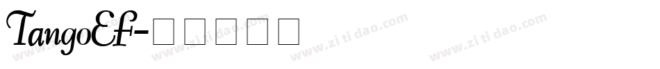 TangoEF字体转换