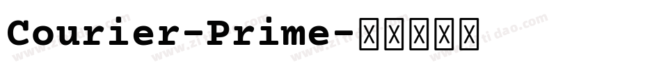 Courier-Prime字体转换