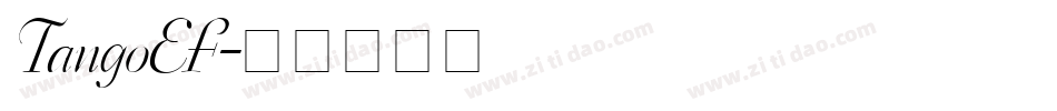 TangoEF字体转换