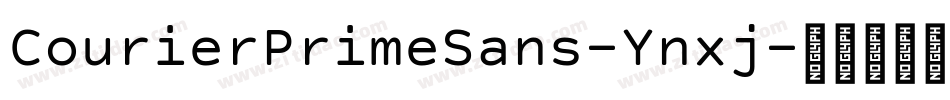 CourierPrimeSans-Ynxj字体转换