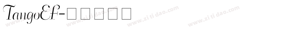 TangoEF字体转换