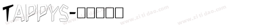 Tappys字体转换