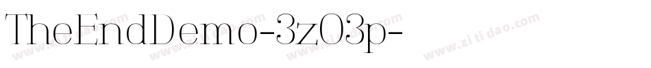 TheEndDemo-3zO3p字体转换