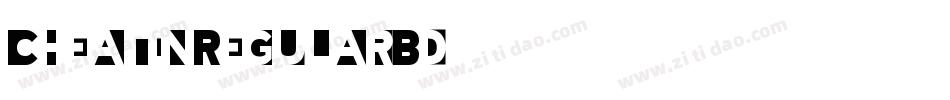 CheatinRegular-B06d字体转换