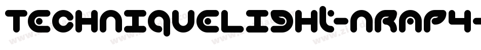 TechniqueLight-nRAP4字体转换