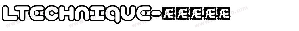 LTechnique字体转换