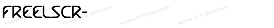 FREELSCR字体转换