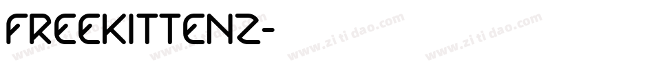 FreeKittenz字体转换