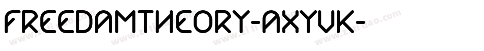Freedamtheory-axyvK字体转换