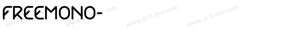 Freemono字体转换