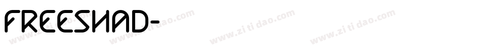 Freeshad字体转换