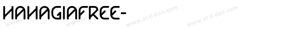 HahagiaFree字体转换